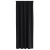 Perdele cu perdele 2 pcs Negru 260 x 140 cm Poliester GartenMobel Dekor