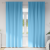 Perdele 2 pcs Albastru deschis 245 x 140 cm Poliester GartenMobel Dekor