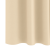Perdele cu perdele 2 pcs Crem 260 x 140 cm Poliester GartenMobel Dekor