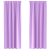 Perdele cu perdele 2 pcs Violet 225 x 140 cm Poliester GartenMobel Dekor