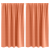 Perdele cu perdele 2 pcs Terracota 140 x 140 cm Poliester GartenMobel Dekor