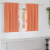 Perdele cu perdele 2 pcs Terracota 140 x 140 cm Poliester GartenMobel Dekor