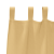 Perdele cu perdele 2 pcs Bej 260 x 140 cm Poliester GartenMobel Dekor
