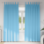 Perdele 2 pcs Albastru deschis 245 x 140 cm Poliester GartenMobel Dekor