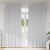 Perdele cu perdele 2 pcs Gri deschis 245 x 140 cm Poliester GartenMobel Dekor
