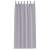 Perdele cu perdele 2 pcs Gri metalic 245 x 140 cm Poliester GartenMobel Dekor