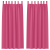 Perdele cu perdele 2 pcs Roz intens 245 x 140 cm Poliester GartenMobel Dekor