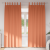Perdele cu perdele 2 pcs Terracota 260 x 140 cm Poliester GartenMobel Dekor