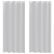 Perdele cu perdele 2 pcs Gri deschis 140 x 225 cm Poliester GartenMobel Dekor