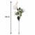 Lampa solara pentru gradina, Gardlov, trandafir cu 3 flori, 3 LED, 5 culori, 80 cm GartenVIP DiyLine