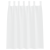 Perdele cu perdele 2 pcs Alb 140 x 140 cm Poliester GartenMobel Dekor