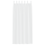 Perdele cu perdele 2 pcs Alb 140 x 260 cm Poliester GartenMobel Dekor