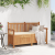 Bancă de grădină cu șemineu cu depozitare Maro 150 x 60 x 90 cm GartenMobel Dekor