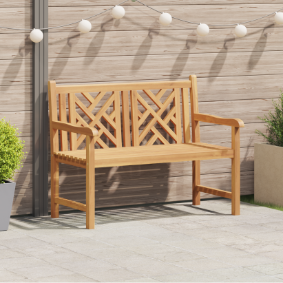 Bancă de grădină Maro 228 x 60 x 90 cm Lemn masiv de tec GartenMobel Dekor