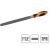 Pila plata 200 mm cu rugozitate nr.2 WeldLand Equipment
