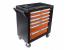 Dulap de scule profesional cu 6 sertare, 144 buc WeldLand Equipment