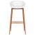 Set mobilier de bar, 5 piese, alb GartenMobel Dekor