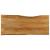 Blat masă cu margini, 140x60x3,8 cm, lemn masiv mango GartenMobel Dekor