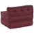 Puf modular maro 70x70x54 material GartenMobel Dekor