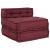 Puf modular maro 70x70x54 material GartenMobel Dekor