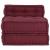 Puf modular maro 70x70x54 material GartenMobel Dekor