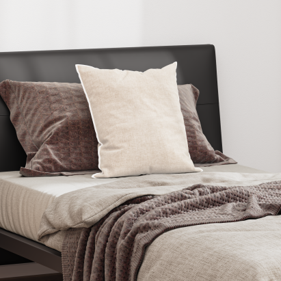 Pernă Alb 50 x 50 cm 130gsm 100% bumbac GartenMobel Dekor