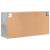 Dulap pentru pantofi cu raft Gri Betonal 52.5 x 30 x 50 cm GartenMobel Dekor