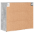 Dulap pentru pantofi cu raft Gri Betonal 52.5 x 30 x 50 cm GartenMobel Dekor