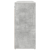 Dulap pentru pantofi cu raft Gri Betonal 52.5 x 30 x 50 cm GartenMobel Dekor