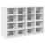 Dulap pentru pantofi Alb 52.5 x 30 x 50 cm Lemn compozit GartenMobel Dekor