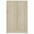 Pantofar, stejar sonoma, 60x35x92 cm, lemn prelucrat GartenMobel Dekor