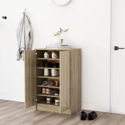 Pantofar, stejar sonoma, 60x35x92 cm, lemn prelucrat GartenMobel Dekor