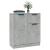 Dulap, gri beton, 60x30x70 cm, lemn prelucrat GartenMobel Dekor
