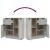 Dulap, gri beton, 60x30x70 cm, lemn prelucrat GartenMobel Dekor