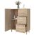 Dulap, stejar sonoma, 69,5x34x90 cm, lemn compozit GartenMobel Dekor