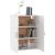 Dulap suspendat, alb, 69,5x34x90 cm, lemn prelucrat GartenMobel Dekor