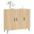 Dulap, stejar sonoma, 90x34x80 cm, lemn compozit GartenMobel Dekor