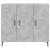 Dulap, gri beton, 90x34x80 cm, lemn compozit GartenMobel Dekor