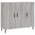 Dulap, gri sonoma, 90x34x80 cm, lemn compozit GartenMobel Dekor