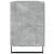 Birou, gri beton, 140x50x75 cm, lemn compozit GartenMobel Dekor