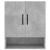 Dulap de perete, gri beton, 60x31x70 cm, lemn compozit GartenMobel Dekor