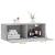 Dulap de perete, gri beton, 100x36,5x35 cm, lemn prelucrat GartenMobel Dekor