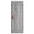 Dulap de perete, gri sonoma, 34,5x34x90 cm, lemn prelucrat GartenMobel Dekor