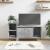 Comodă TV, gri beton, 100x35x55 cm, lemn prelucrat GartenMobel Dekor