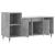 Comodă TV, gri beton, 100x35x55 cm, lemn prelucrat GartenMobel Dekor