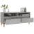 Comodă TV, gri beton, 100x34,5x44,5 cm, lemn prelucrat GartenMobel Dekor