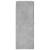 Dulap pe perete, gri beton, 69,5x34x90 cm, lemn prelucrat GartenMobel Dekor