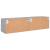 Comode TV de perete, 2 buc., gri beton, 60x30x30 cm, lemn GartenMobel Dekor