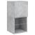 Comode TV cu lumini LED, 2 buc., gri beton, 30,5x30x60 cm GartenMobel Dekor
