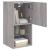 Comode TV cu lumini LED, 2 buc., gri sonoma, 30,5x30x60 cm GartenMobel Dekor